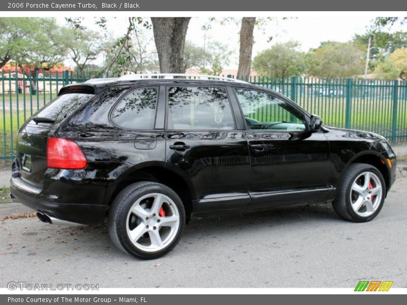Black / Black 2006 Porsche Cayenne Turbo