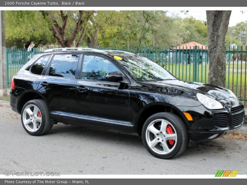 Black / Black 2006 Porsche Cayenne Turbo