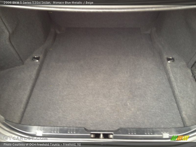 Monaco Blue Metallic / Beige 2006 BMW 5 Series 530xi Sedan