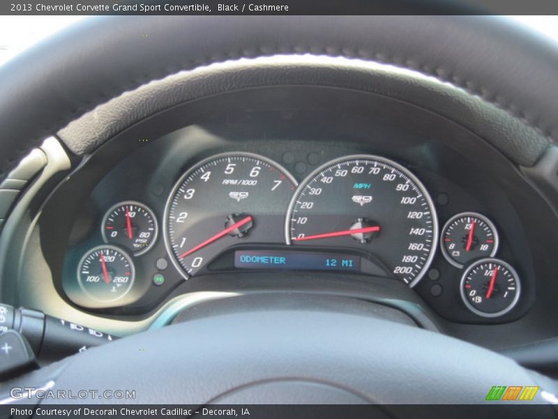  2013 Corvette Grand Sport Convertible Grand Sport Convertible Gauges