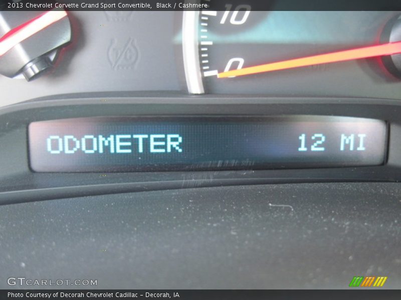 Black / Cashmere 2013 Chevrolet Corvette Grand Sport Convertible