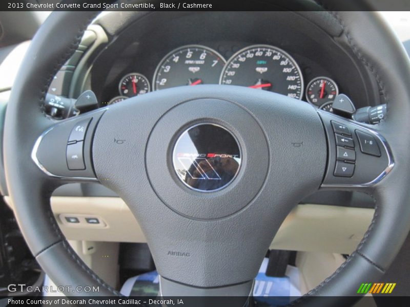  2013 Corvette Grand Sport Convertible Steering Wheel
