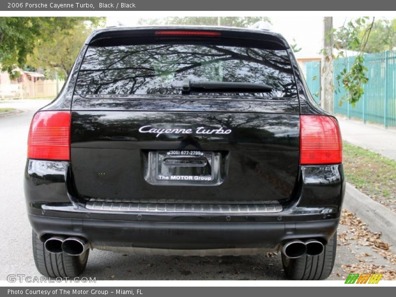 Black / Black 2006 Porsche Cayenne Turbo
