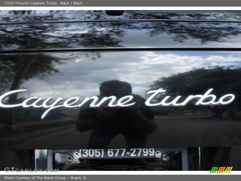 Black / Black 2006 Porsche Cayenne Turbo