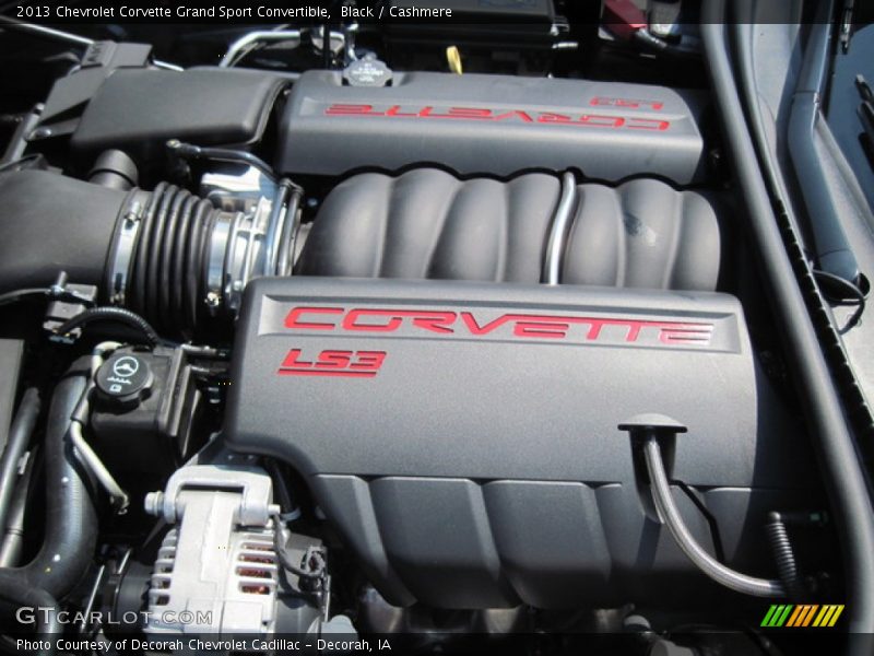  2013 Corvette Grand Sport Convertible Engine - 6.2 Liter OHV 16-Valve LS3 V8