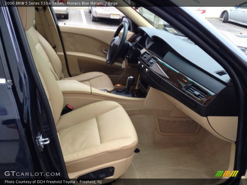 Monaco Blue Metallic / Beige 2006 BMW 5 Series 530xi Sedan