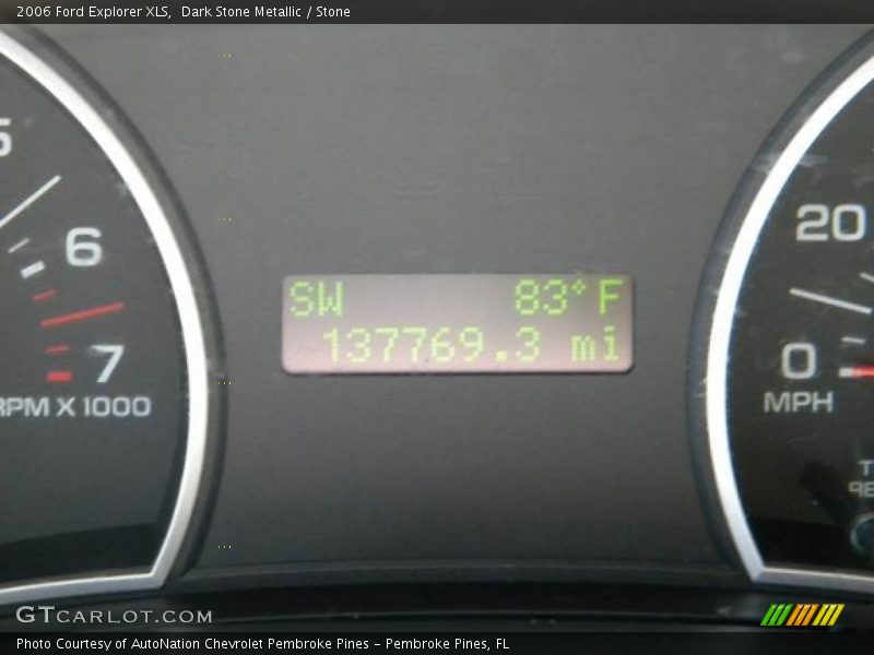 Dark Stone Metallic / Stone 2006 Ford Explorer XLS