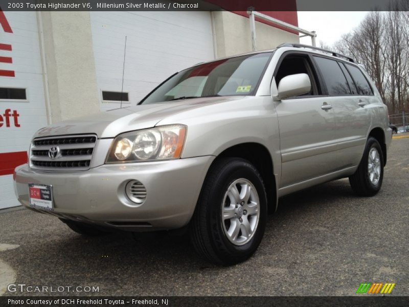 Millenium Silver Metallic / Charcoal 2003 Toyota Highlander V6