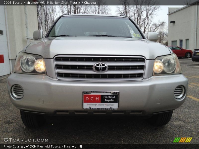 Millenium Silver Metallic / Charcoal 2003 Toyota Highlander V6