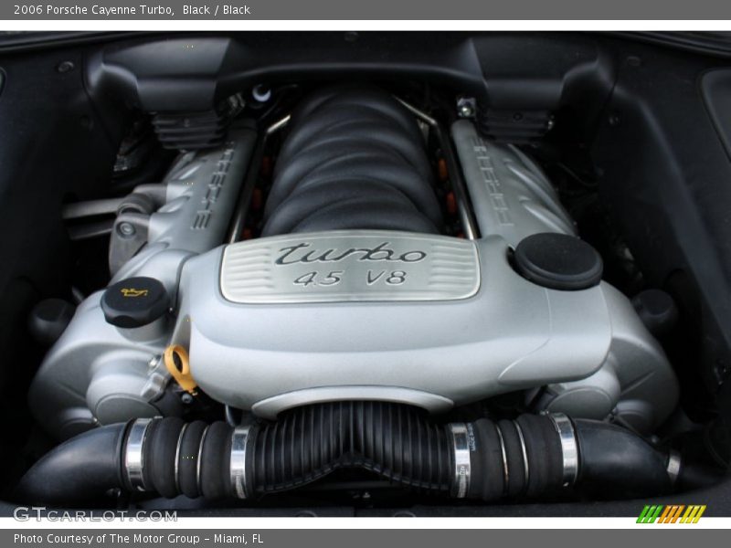  2006 Cayenne Turbo Engine - 4.5L Twin-Turbocharged DOHC 32V V8