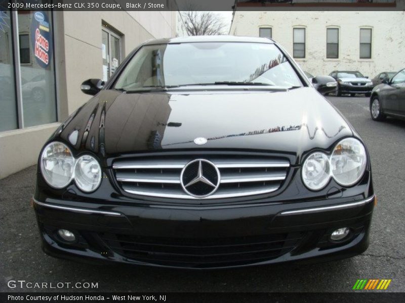 Black / Stone 2009 Mercedes-Benz CLK 350 Coupe