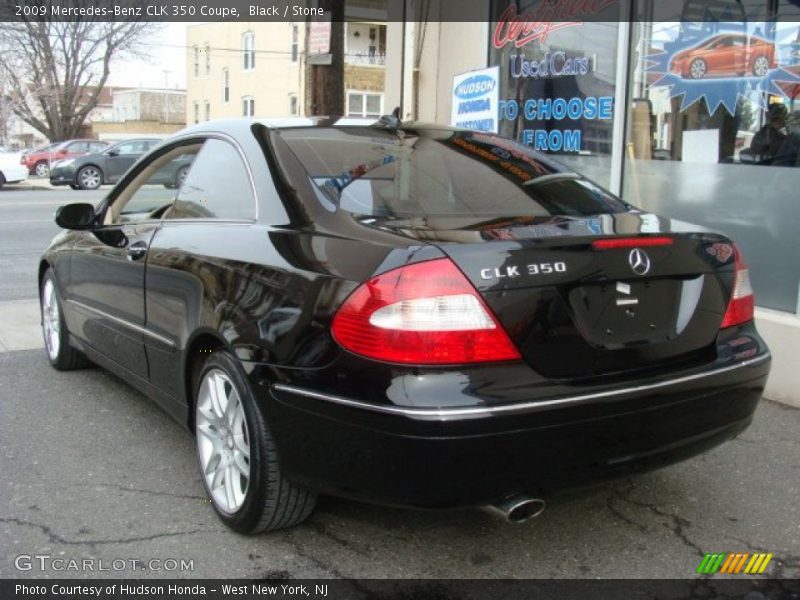 Black / Stone 2009 Mercedes-Benz CLK 350 Coupe