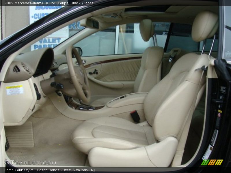  2009 CLK 350 Coupe Stone Interior