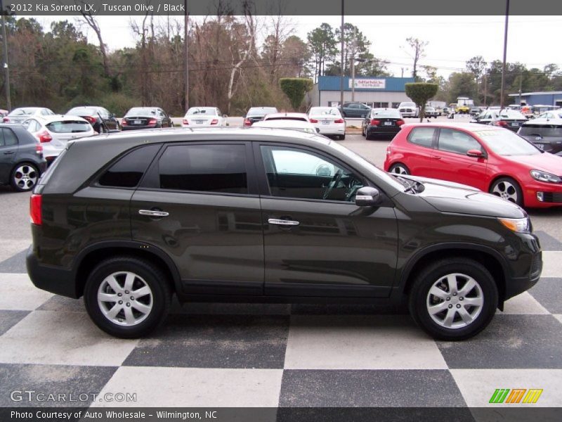 Tuscan Olive / Black 2012 Kia Sorento LX