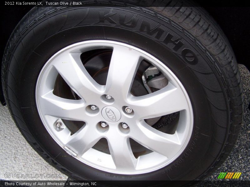 Tuscan Olive / Black 2012 Kia Sorento LX