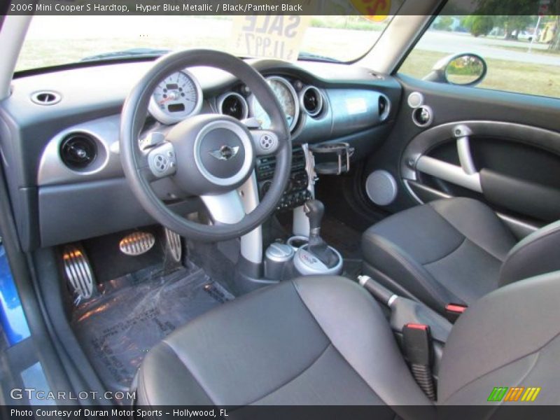 Black/Panther Black Interior - 2006 Cooper S Hardtop 