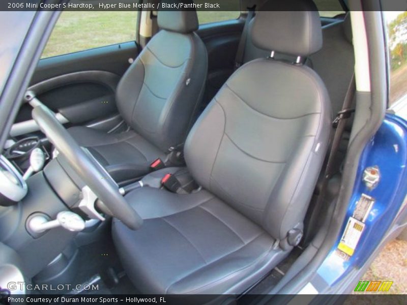 Front Seat of 2006 Cooper S Hardtop