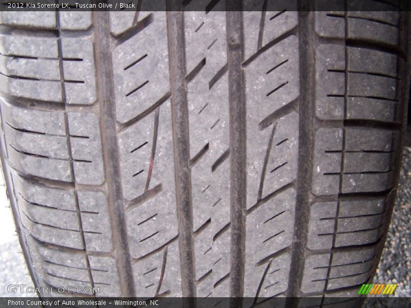 Tuscan Olive / Black 2012 Kia Sorento LX