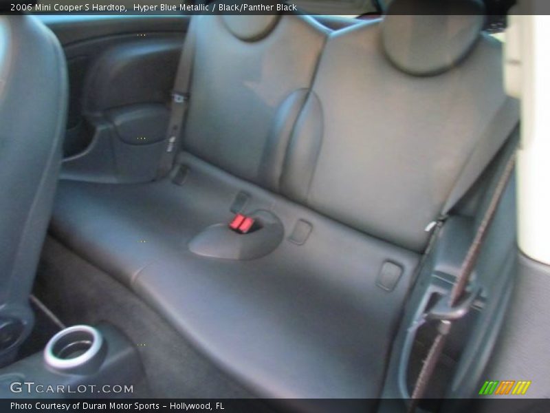 Hyper Blue Metallic / Black/Panther Black 2006 Mini Cooper S Hardtop