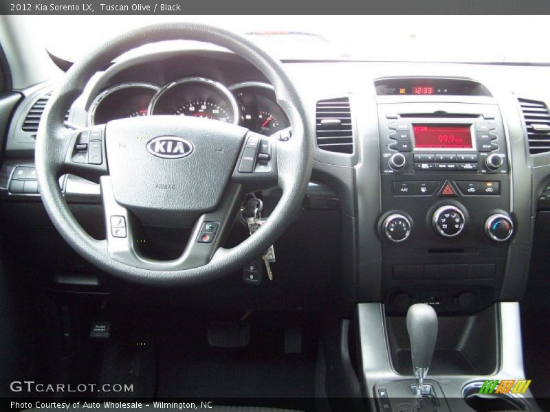 Tuscan Olive / Black 2012 Kia Sorento LX