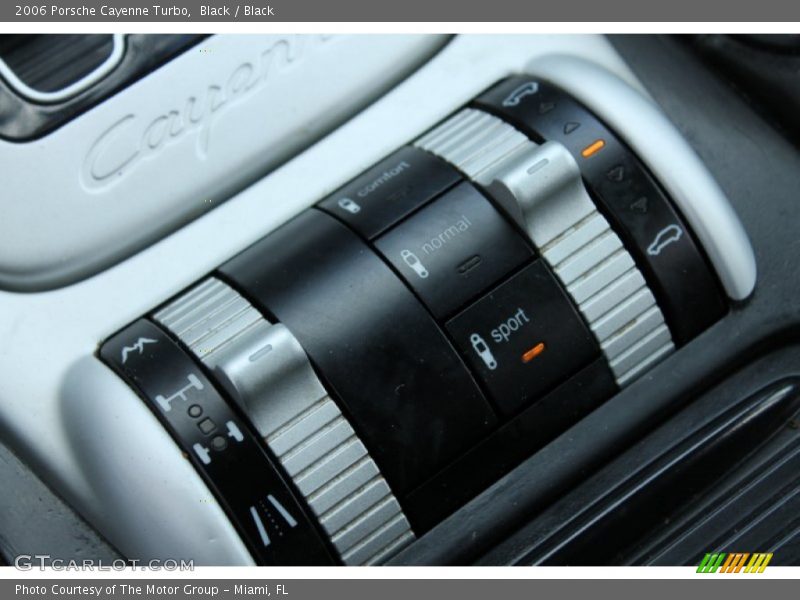 Controls of 2006 Cayenne Turbo