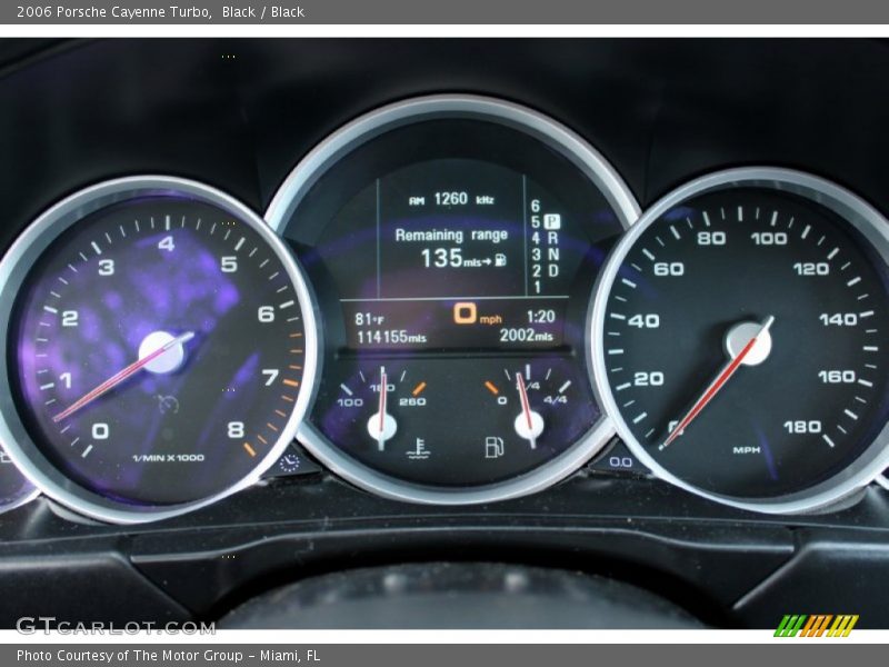  2006 Cayenne Turbo Turbo Gauges