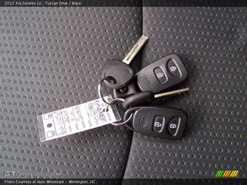 Tuscan Olive / Black 2012 Kia Sorento LX