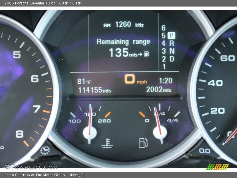 Black / Black 2006 Porsche Cayenne Turbo