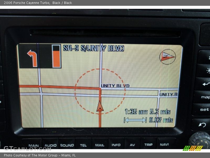 Navigation of 2006 Cayenne Turbo