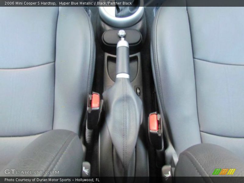 Hyper Blue Metallic / Black/Panther Black 2006 Mini Cooper S Hardtop