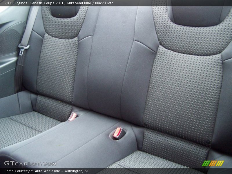 Mirabeau Blue / Black Cloth 2012 Hyundai Genesis Coupe 2.0T