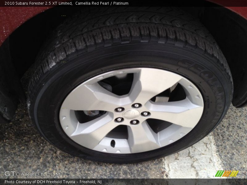 Camellia Red Pearl / Platinum 2010 Subaru Forester 2.5 XT Limited