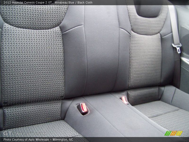 Mirabeau Blue / Black Cloth 2012 Hyundai Genesis Coupe 2.0T