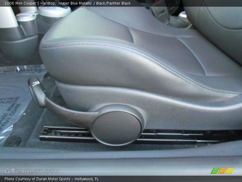 Hyper Blue Metallic / Black/Panther Black 2006 Mini Cooper S Hardtop