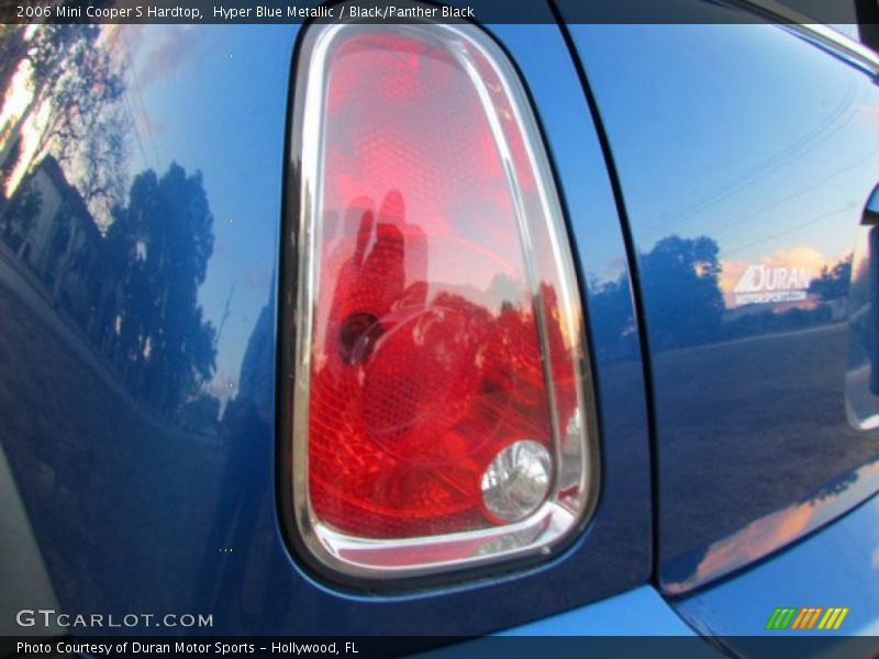 Hyper Blue Metallic / Black/Panther Black 2006 Mini Cooper S Hardtop
