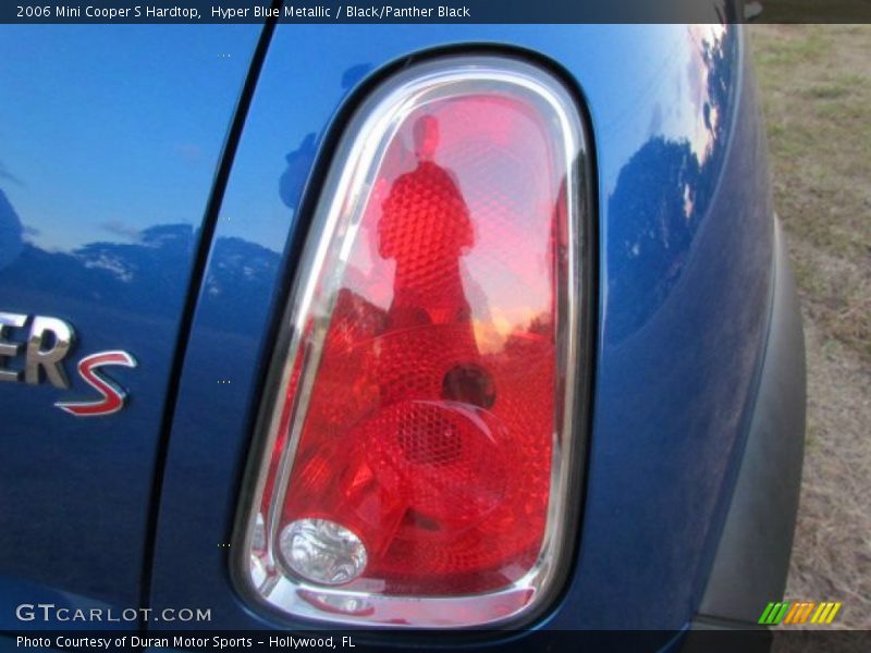 Hyper Blue Metallic / Black/Panther Black 2006 Mini Cooper S Hardtop