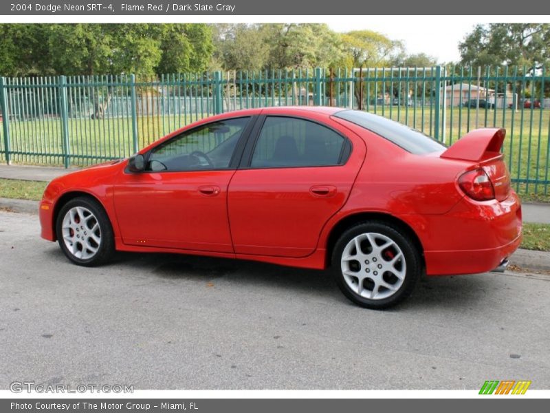 Flame Red / Dark Slate Gray 2004 Dodge Neon SRT-4