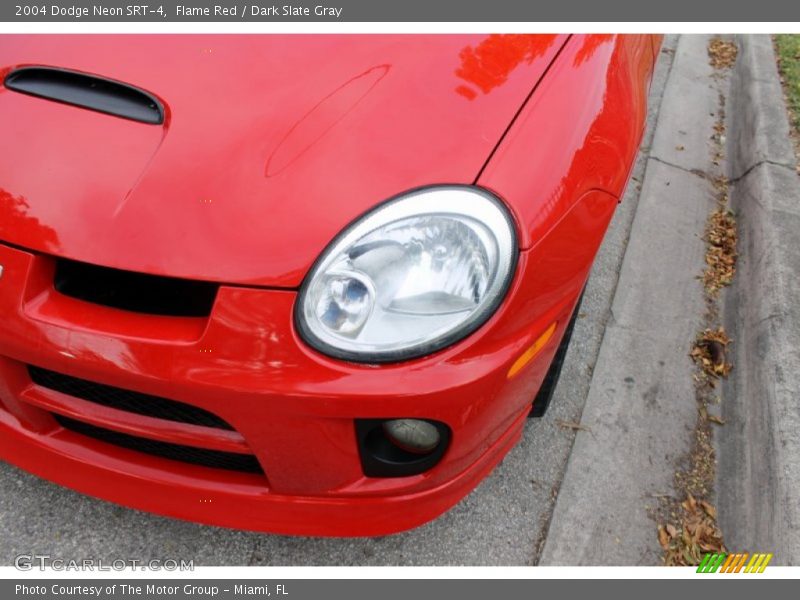 Flame Red / Dark Slate Gray 2004 Dodge Neon SRT-4