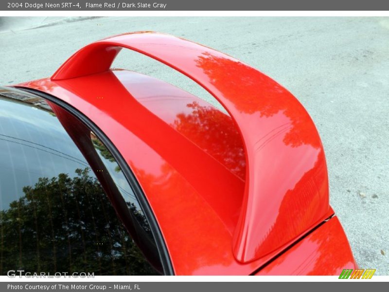 Flame Red / Dark Slate Gray 2004 Dodge Neon SRT-4