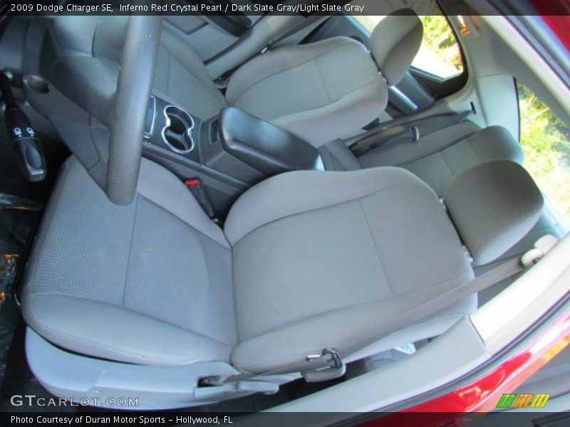 Inferno Red Crystal Pearl / Dark Slate Gray/Light Slate Gray 2009 Dodge Charger SE