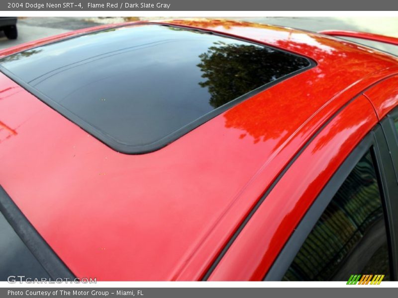 Flame Red / Dark Slate Gray 2004 Dodge Neon SRT-4