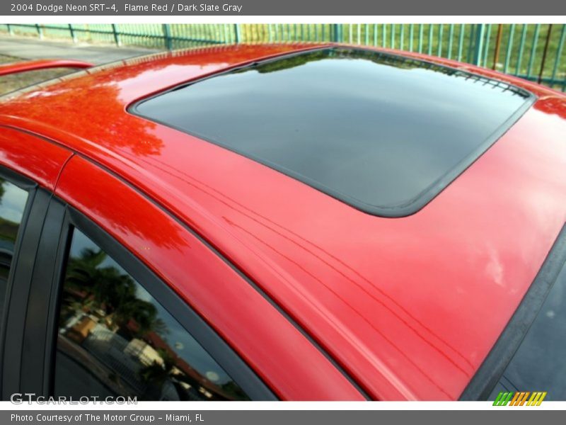 Flame Red / Dark Slate Gray 2004 Dodge Neon SRT-4