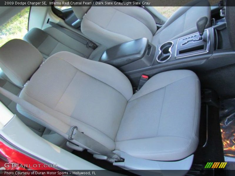 Inferno Red Crystal Pearl / Dark Slate Gray/Light Slate Gray 2009 Dodge Charger SE