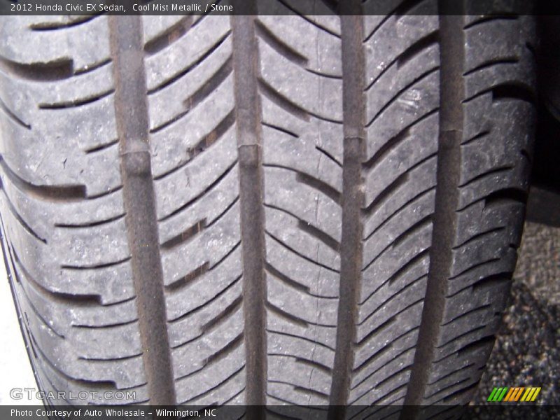 Cool Mist Metallic / Stone 2012 Honda Civic EX Sedan