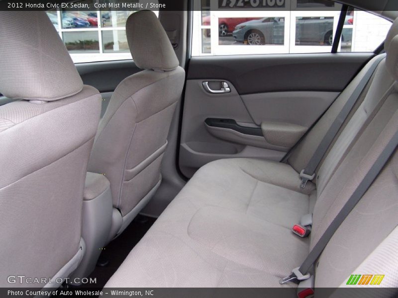 Cool Mist Metallic / Stone 2012 Honda Civic EX Sedan