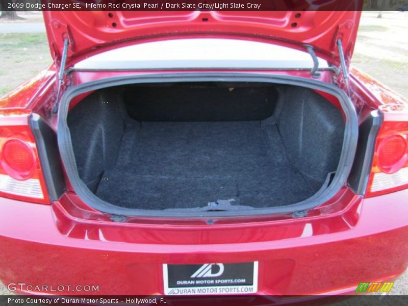 Inferno Red Crystal Pearl / Dark Slate Gray/Light Slate Gray 2009 Dodge Charger SE