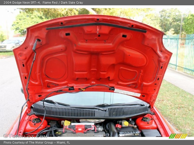Flame Red / Dark Slate Gray 2004 Dodge Neon SRT-4