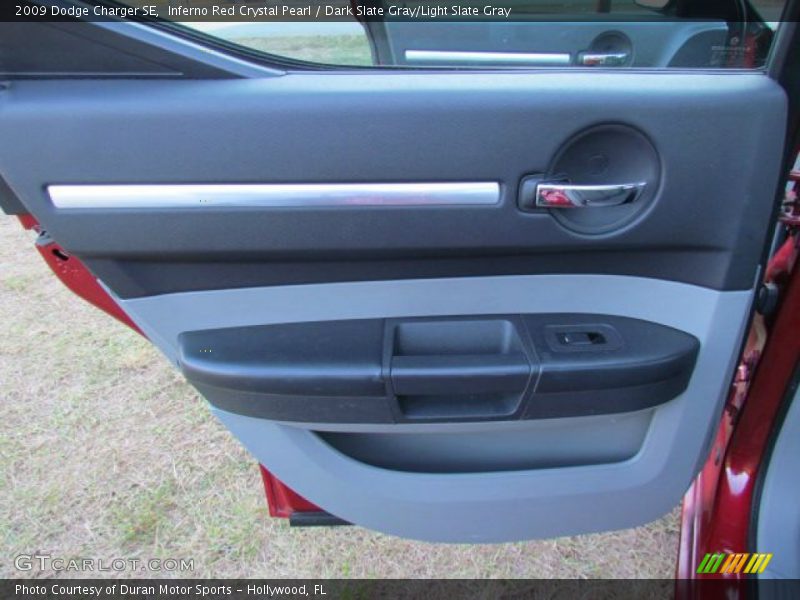 Inferno Red Crystal Pearl / Dark Slate Gray/Light Slate Gray 2009 Dodge Charger SE