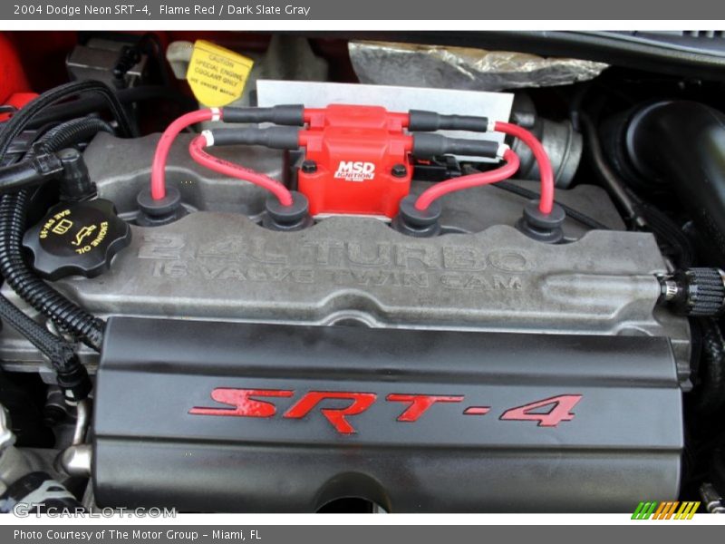  2004 Neon SRT-4 Engine - 2.4 Liter Turbocharged DOHC 16-Valve 4 Cylinder