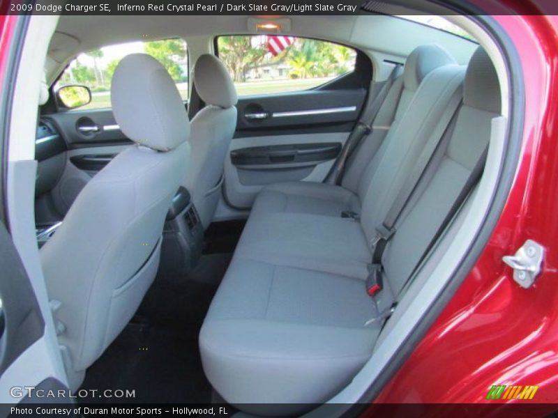 Rear Seat of 2009 Charger SE